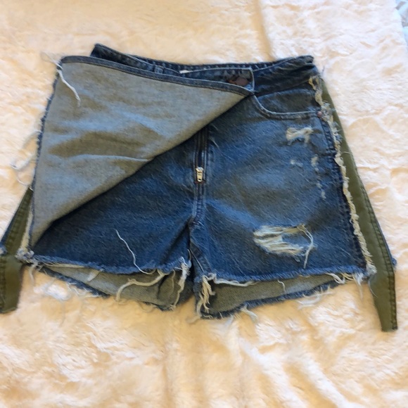 Zara Denim Skort - Picture 2 of 5